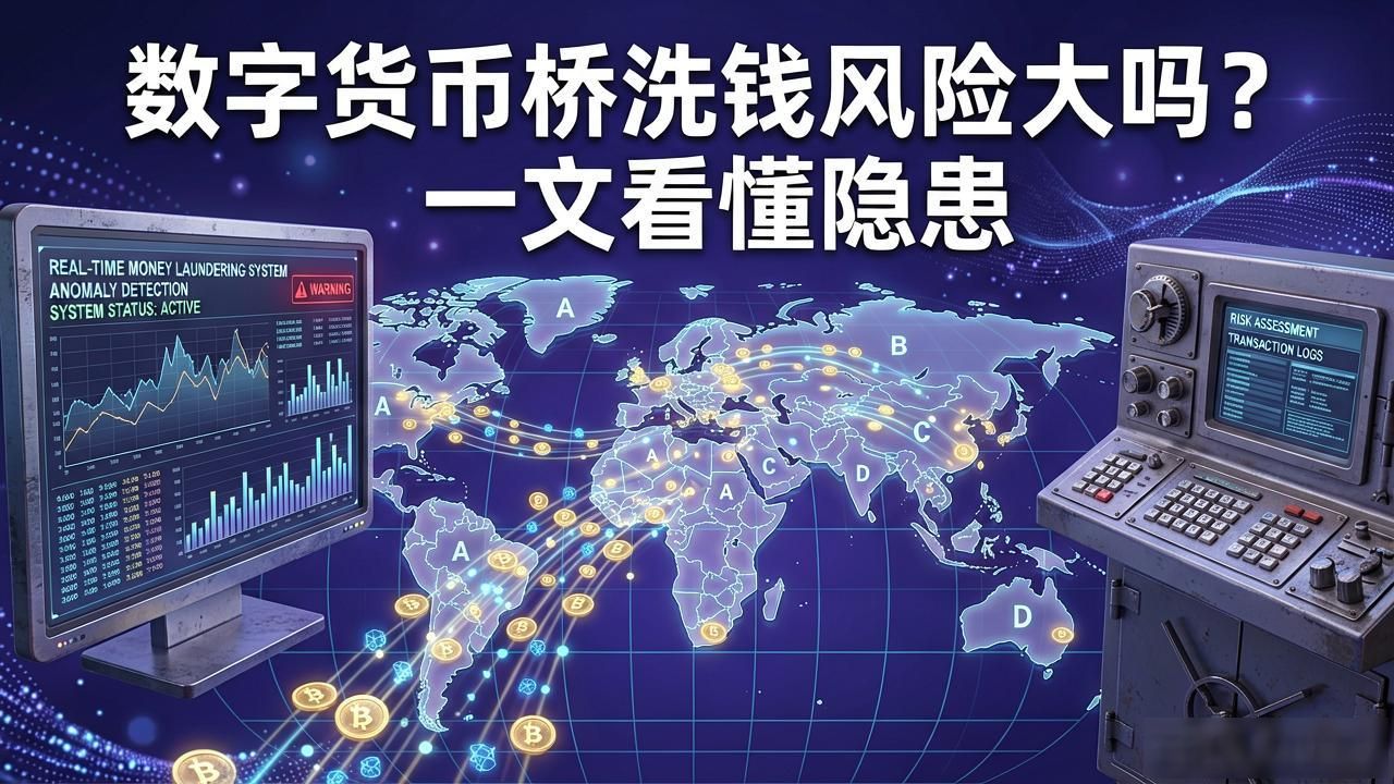 数字货币桥洗钱风险大吗？一文看懂隐患
