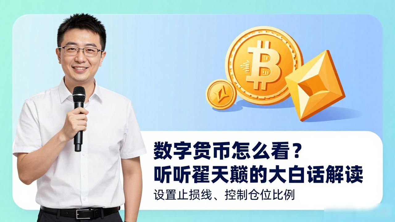 数字货币怎么看？听听翟天鹰的大白话解读