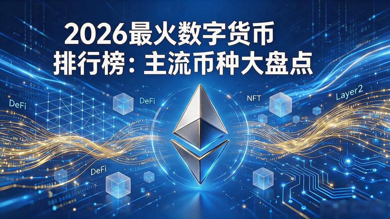 2026最火数字货币排行榜：主流币种大盘点