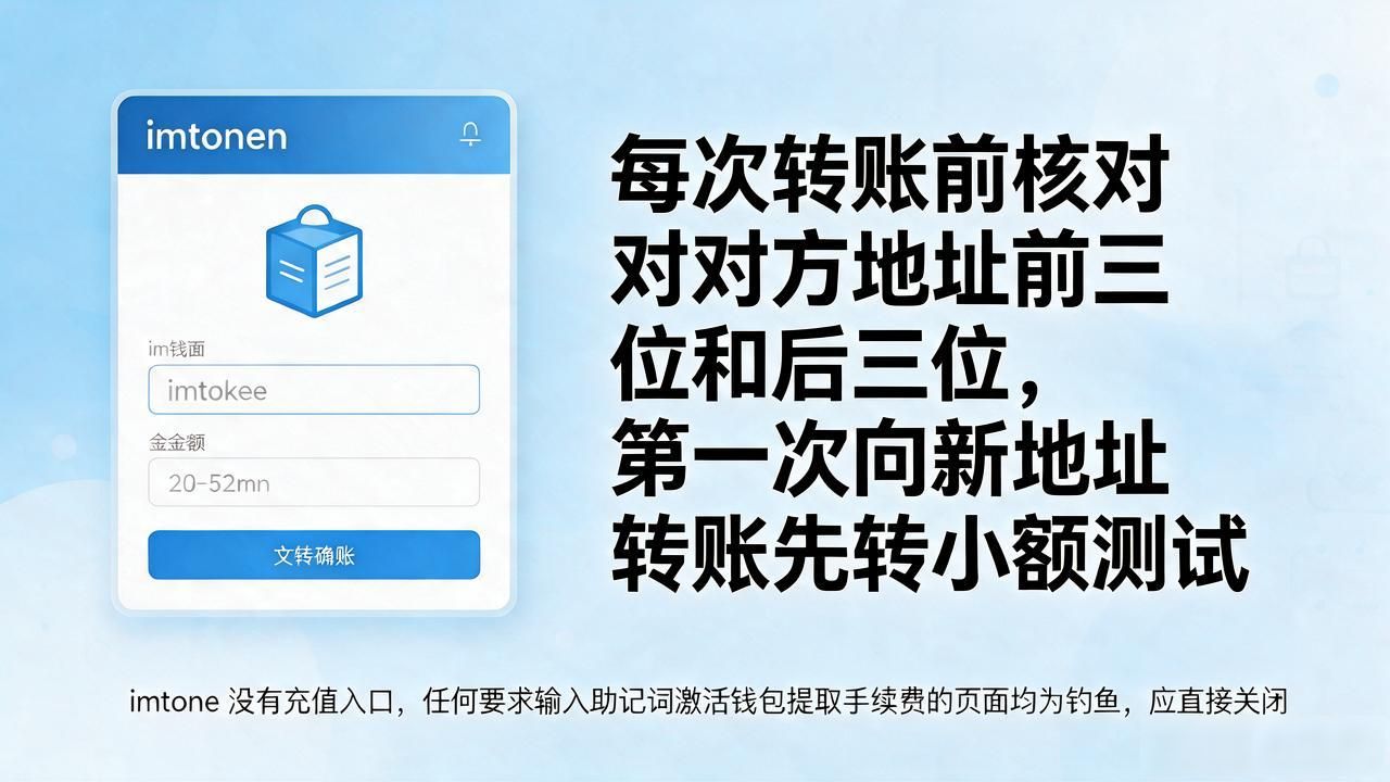 imtoken钱包怎么设置才安全？从助记词到防钓鱼全讲清