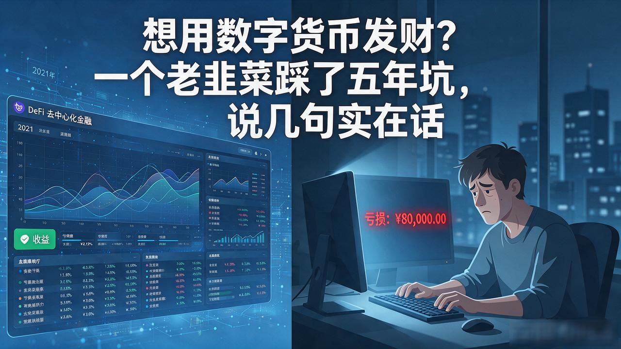 想用数字货币发财？一个老韭菜踩了五年坑，说几句实在话