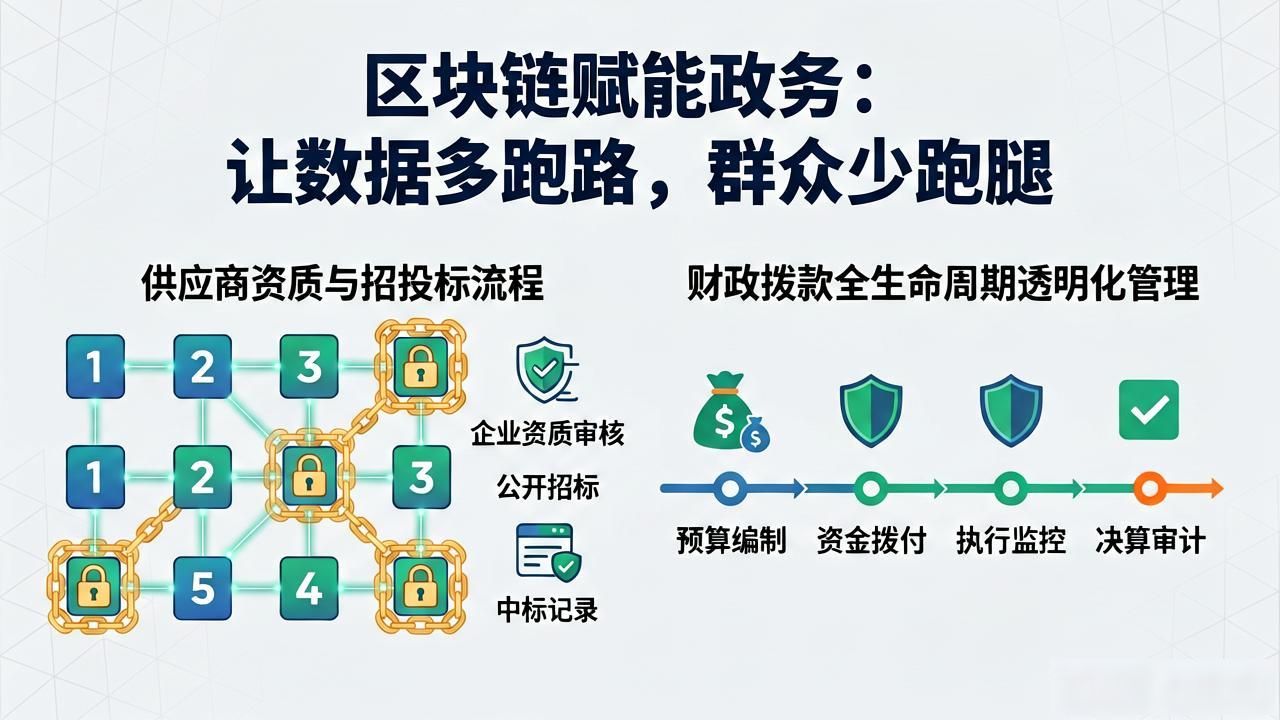 区块链赋能政务：让数据多跑路，群众少跑腿