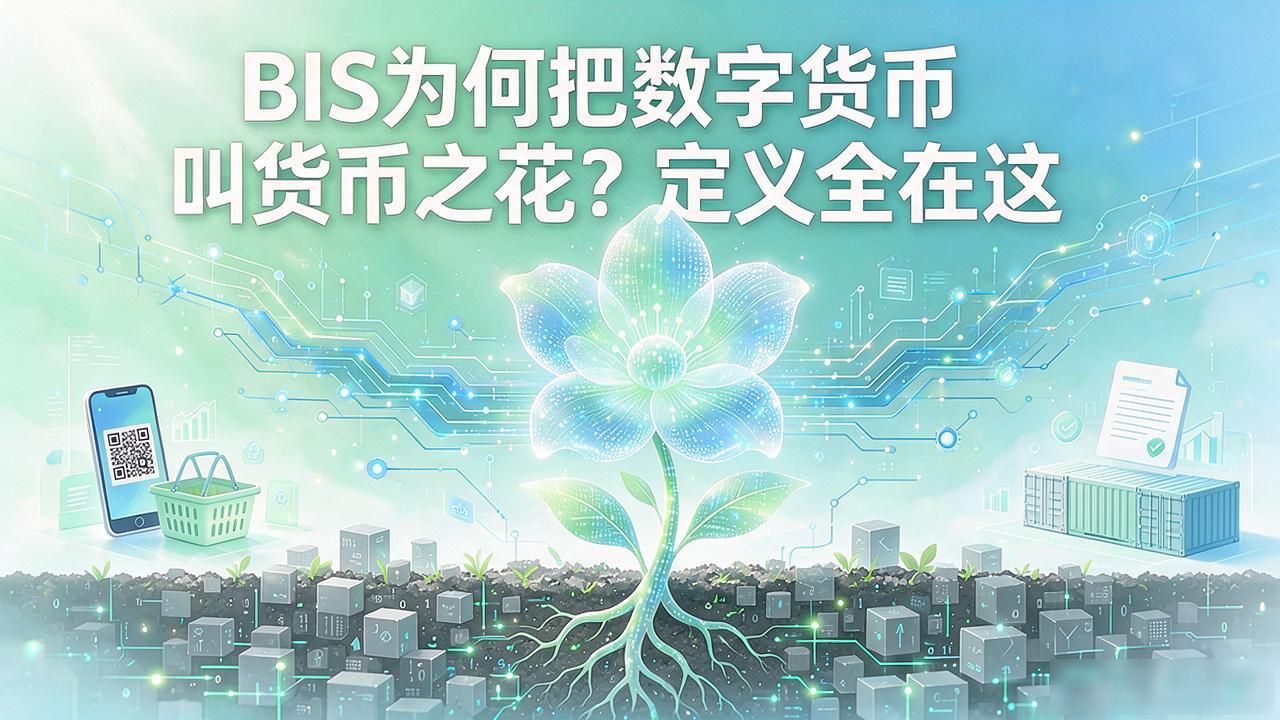 BIS为何把数字货币叫货币之花？定义全在这
