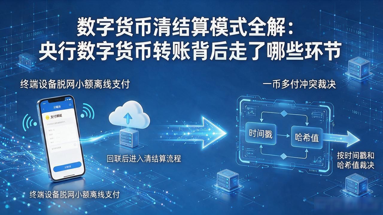 数字货币清结算模式全解：央行数字货币转账背后走了哪些环节