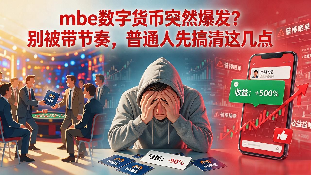 mbe数字货币突然"爆发"？别被带节奏，普通人先搞清这几点
