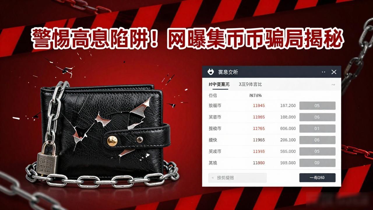 警惕高息陷阱！网曝数字货币骗局揭秘，教你识破资金盘套路