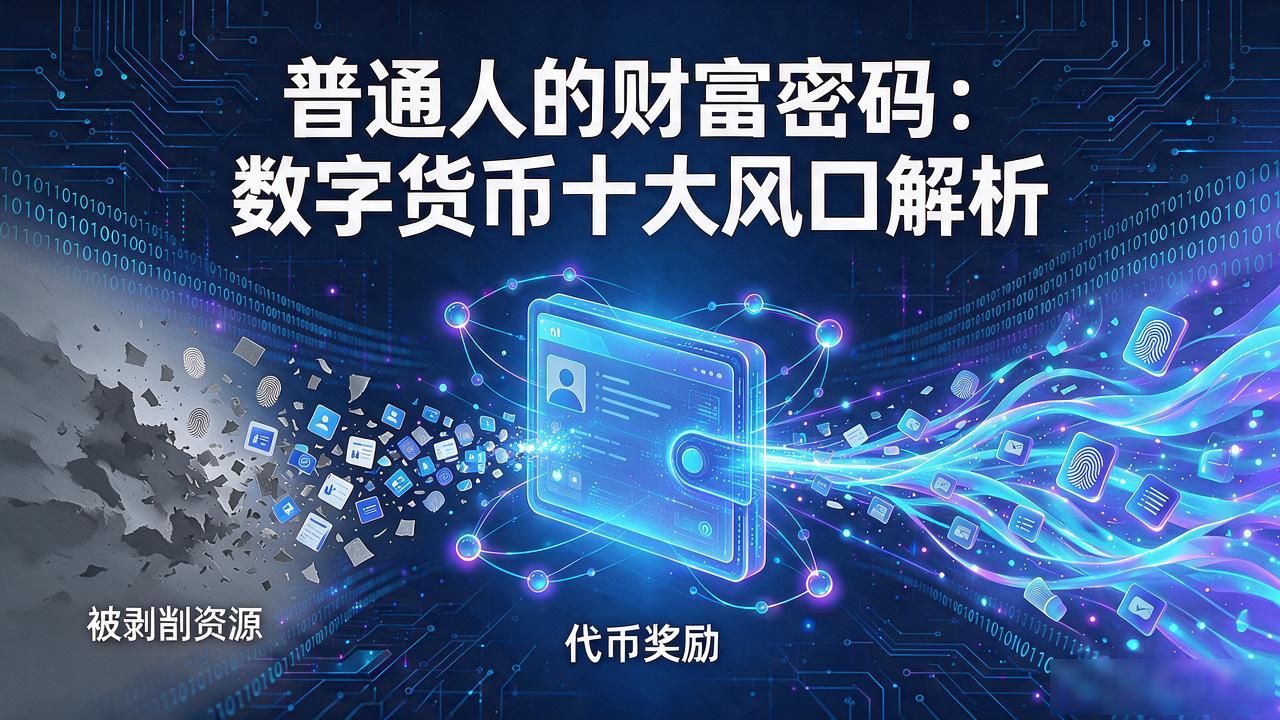 普通人的财富密码：数字货币十大风口解析