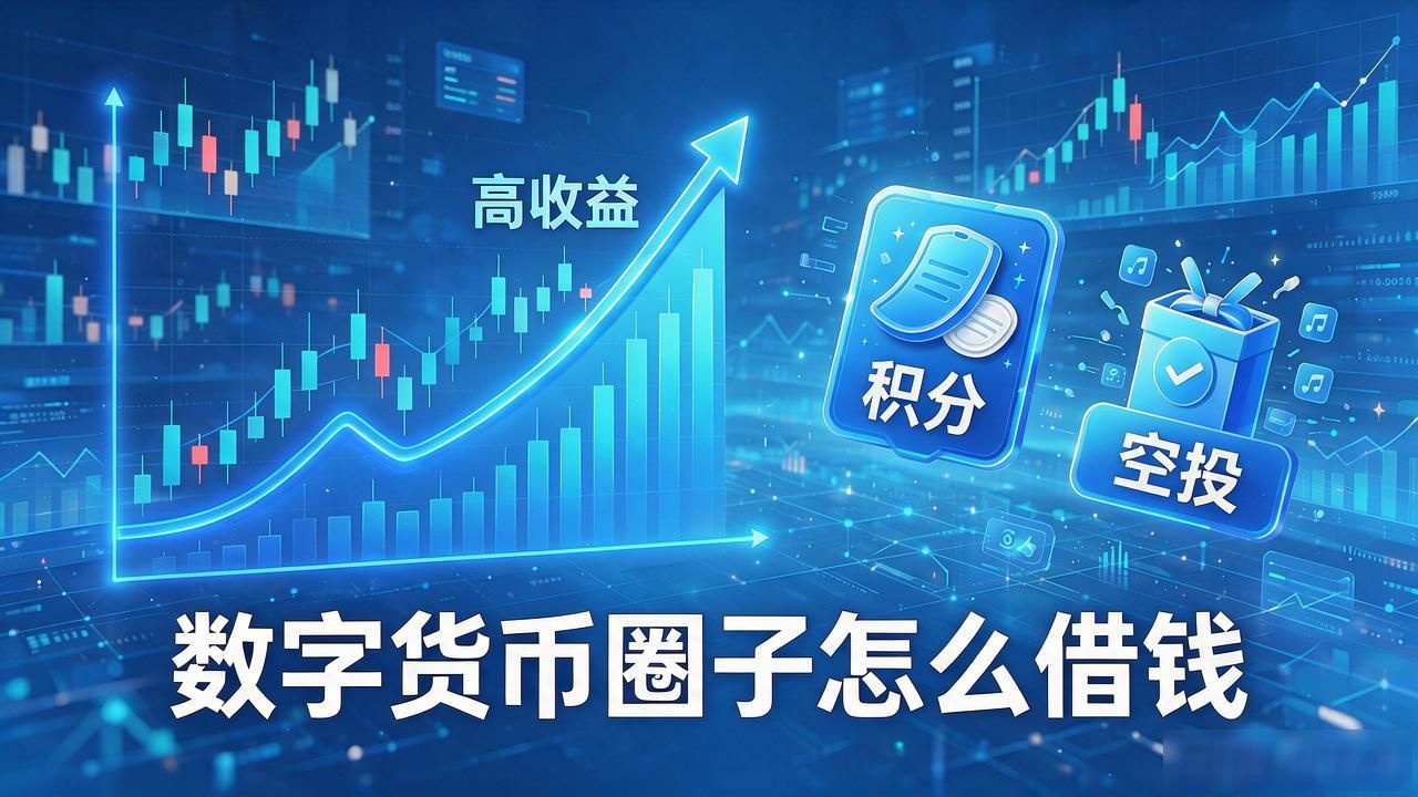 数字货币圈子怎么借钱