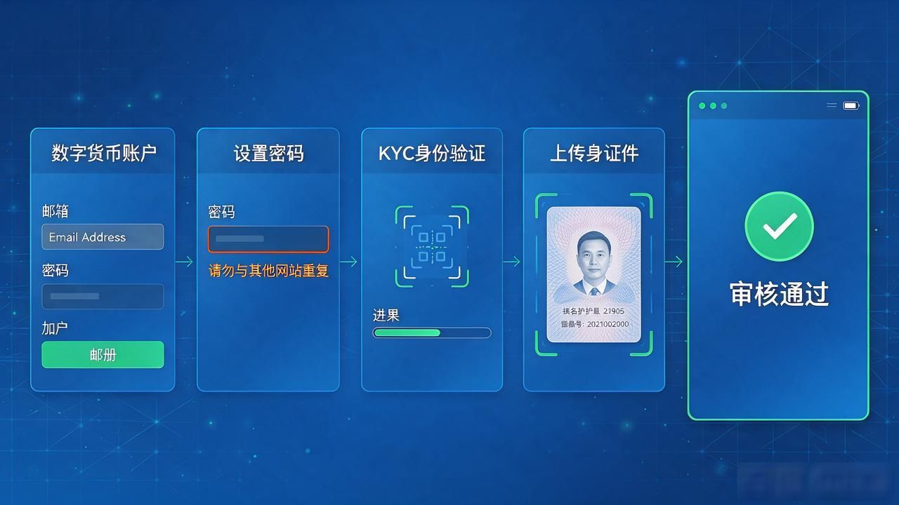 怎么添加数字货币账户？从选平台到安全设置一篇讲清