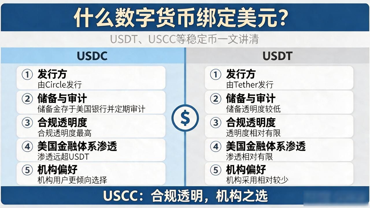 什么数字货币绑定美元？USDT、USDC等稳定币一文讲清