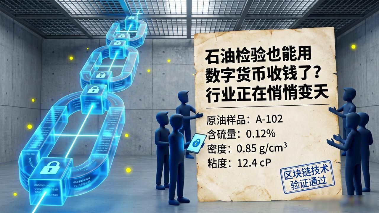 石油检验也能用数字货币收钱了？行业正在悄悄变天