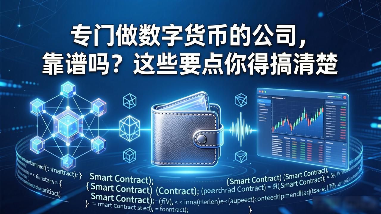 专门做数字货币的公司，靠谱吗？这些要点你得搞清楚