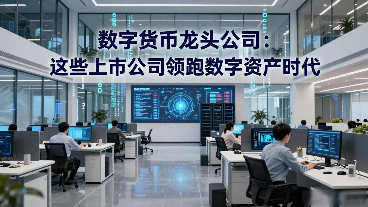 数字货币龙头公司：这些上市公司领跑数字资产时代