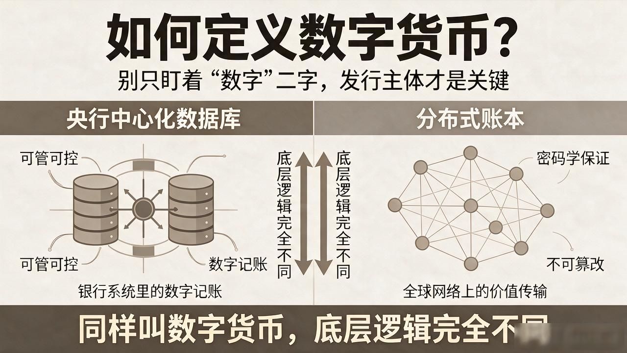 如何定义数字货币？别只盯着"数字"二字，发行主体才是关键
