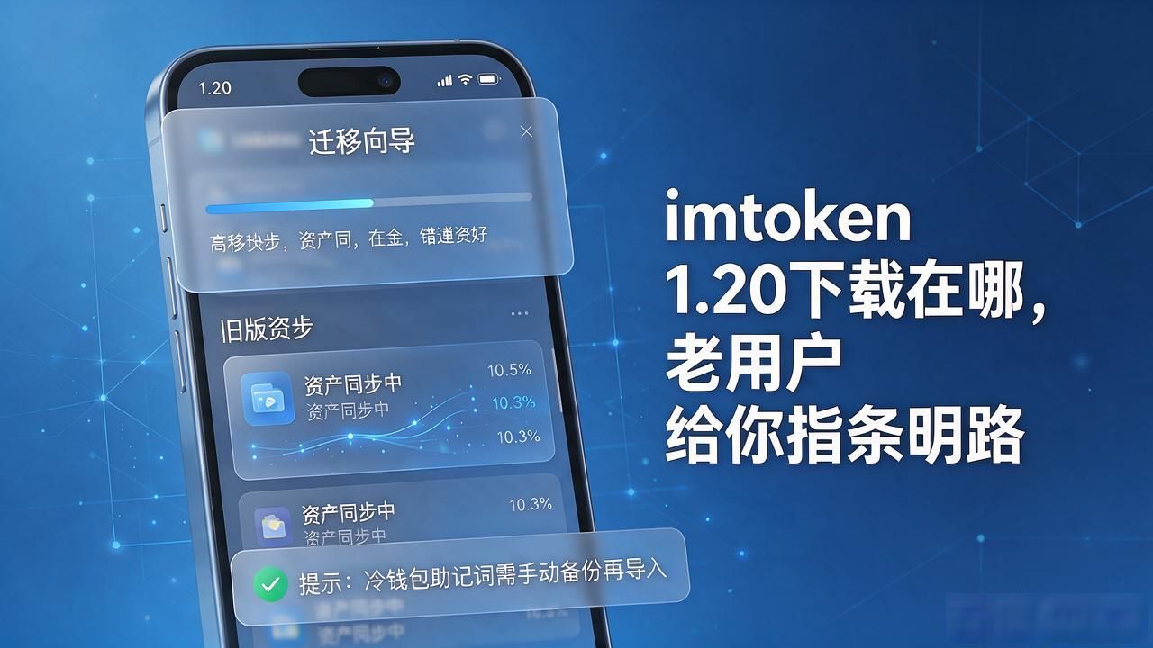 imtoken 1.20下载在哪，老用户给你指条明路