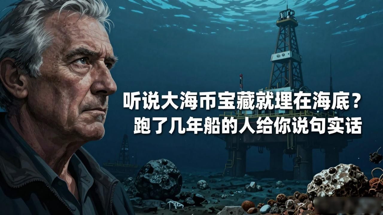 听说大海数字货币宝藏就埋在海底？跑了几十年船的人给你说句实话