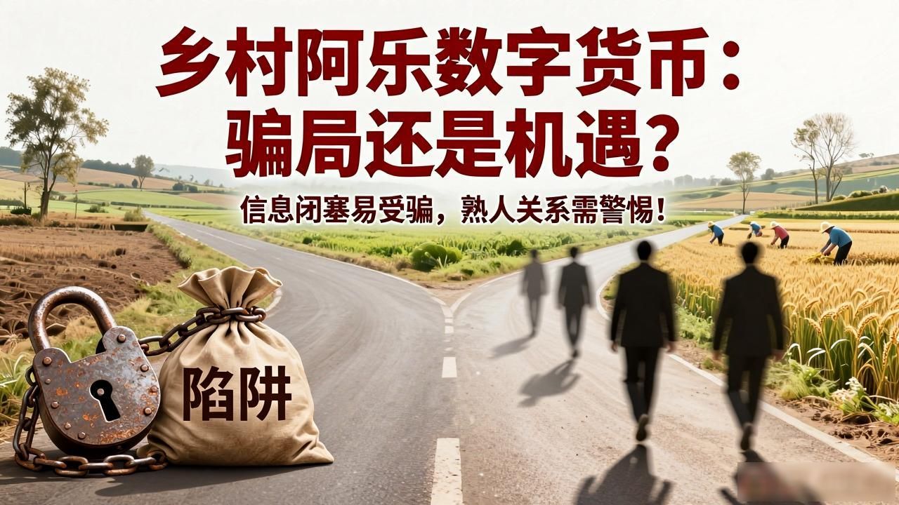 乡村阿乐数字货币：骗局还是机遇？警惕陷阱保平安