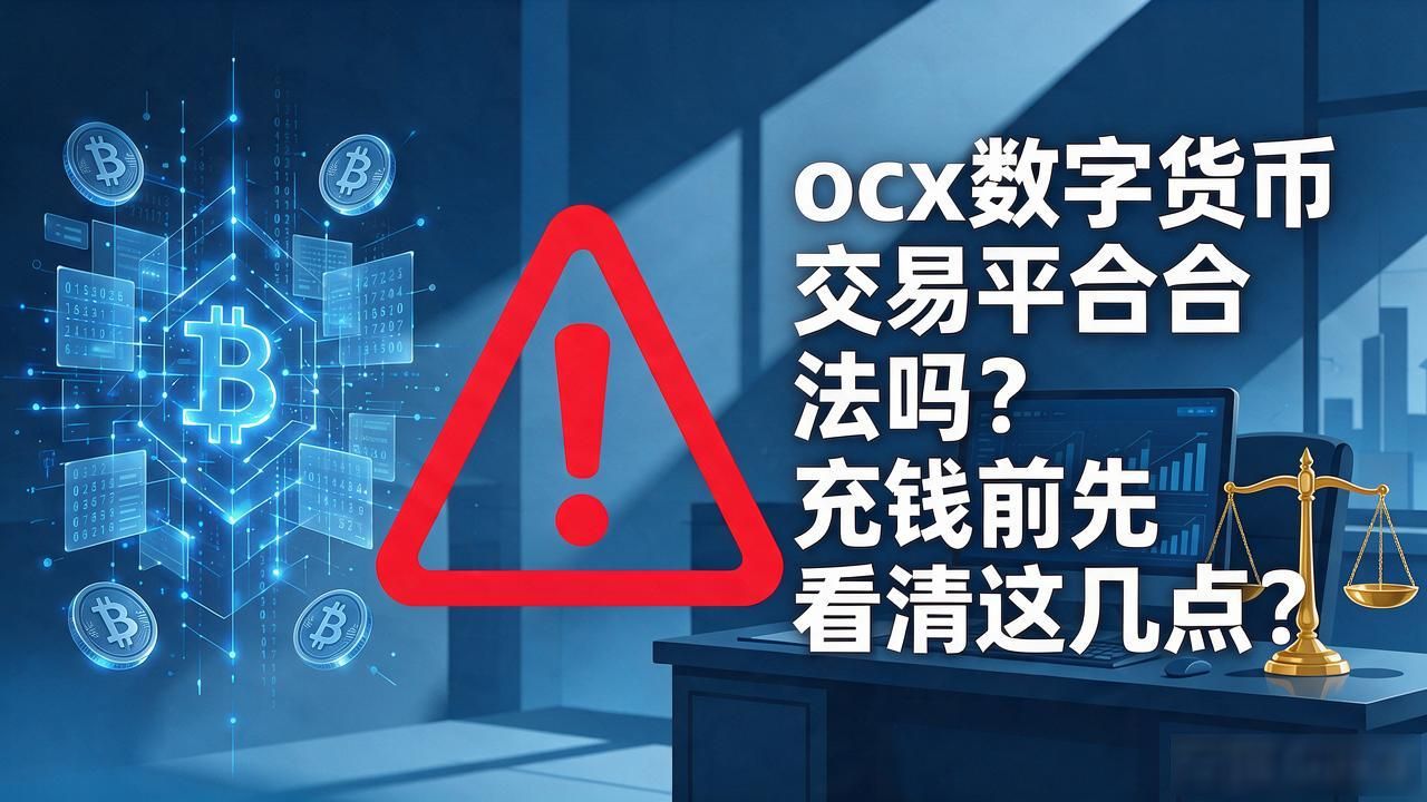 ocx数字货币交易平台合法吗？充钱前先看清这几点