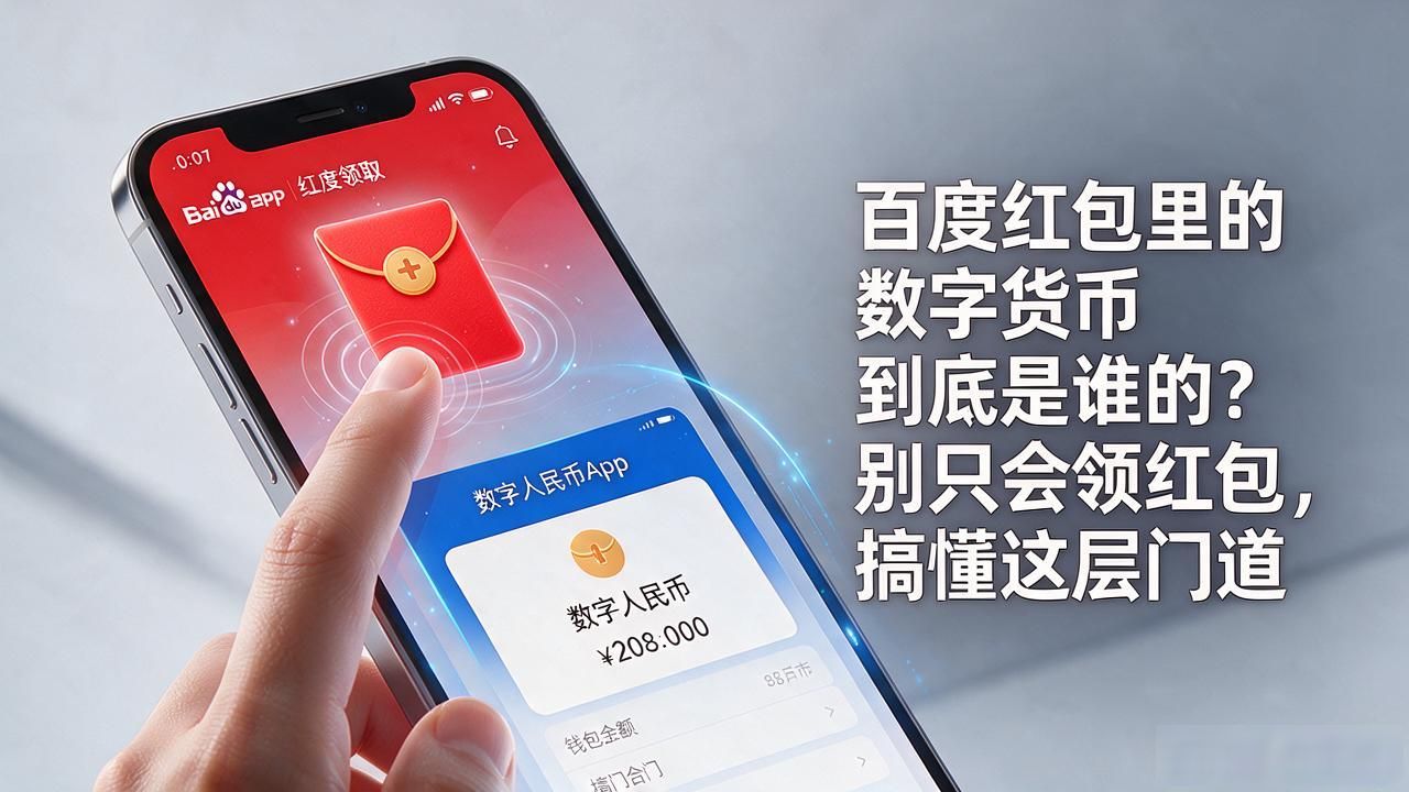 百度红包里的数字货币到底是谁的？别只会领红包，搞懂这层门道
