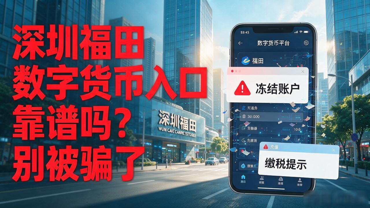 深圳福田"数字货币入口"靠谱吗？别被骗了