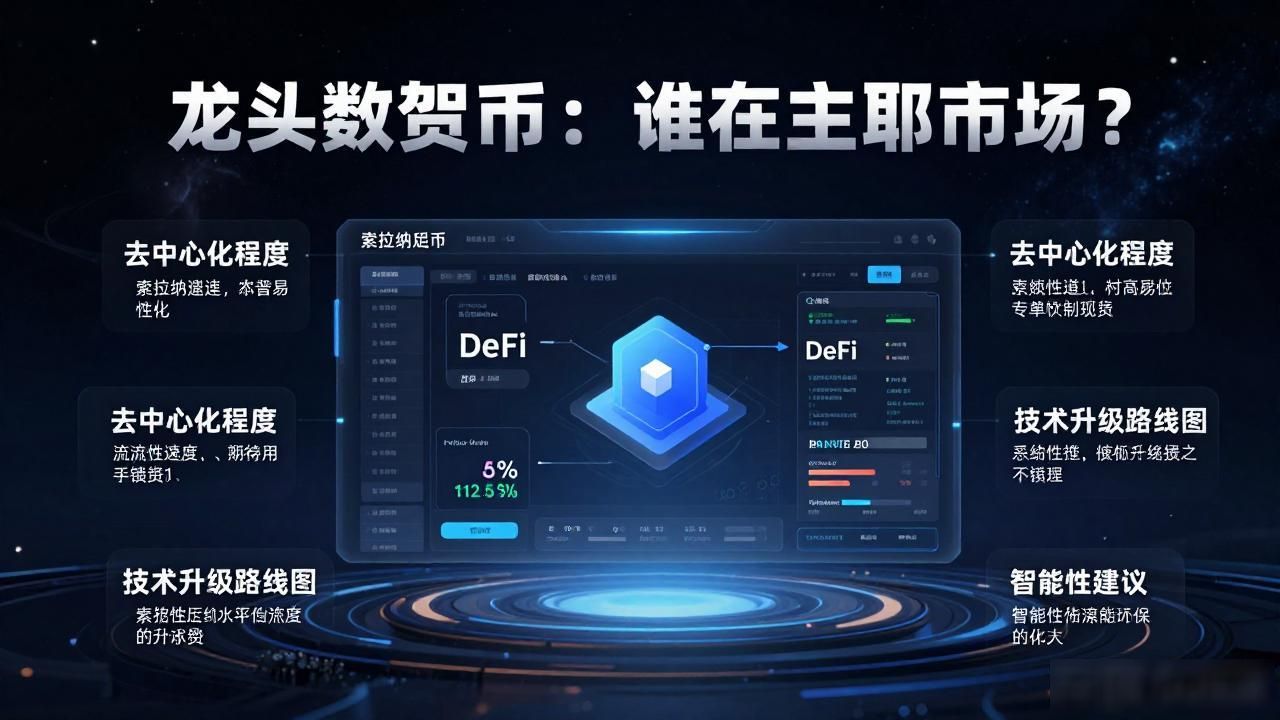 龙头数字货币：谁在主宰市场？