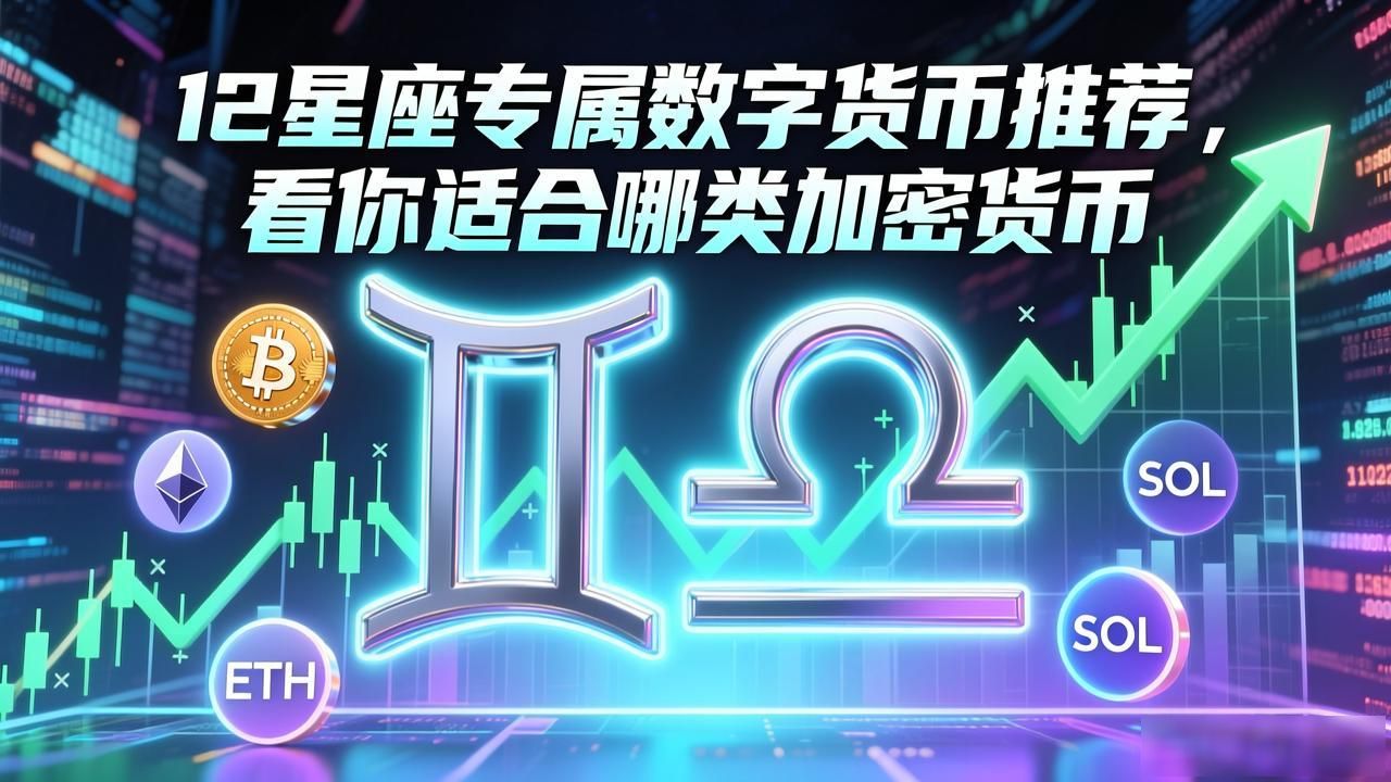 12星座专属数字货币推荐，看你适合哪类加密货币