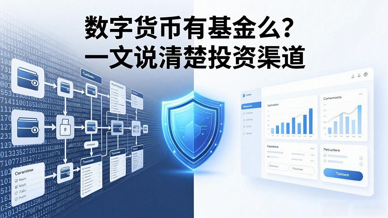 数字货币有基金么？一文说清楚投资渠道