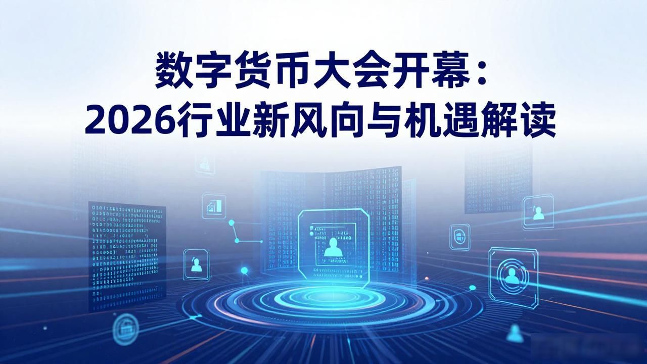 数字货币大会开幕：2026行业新风向与机遇解读