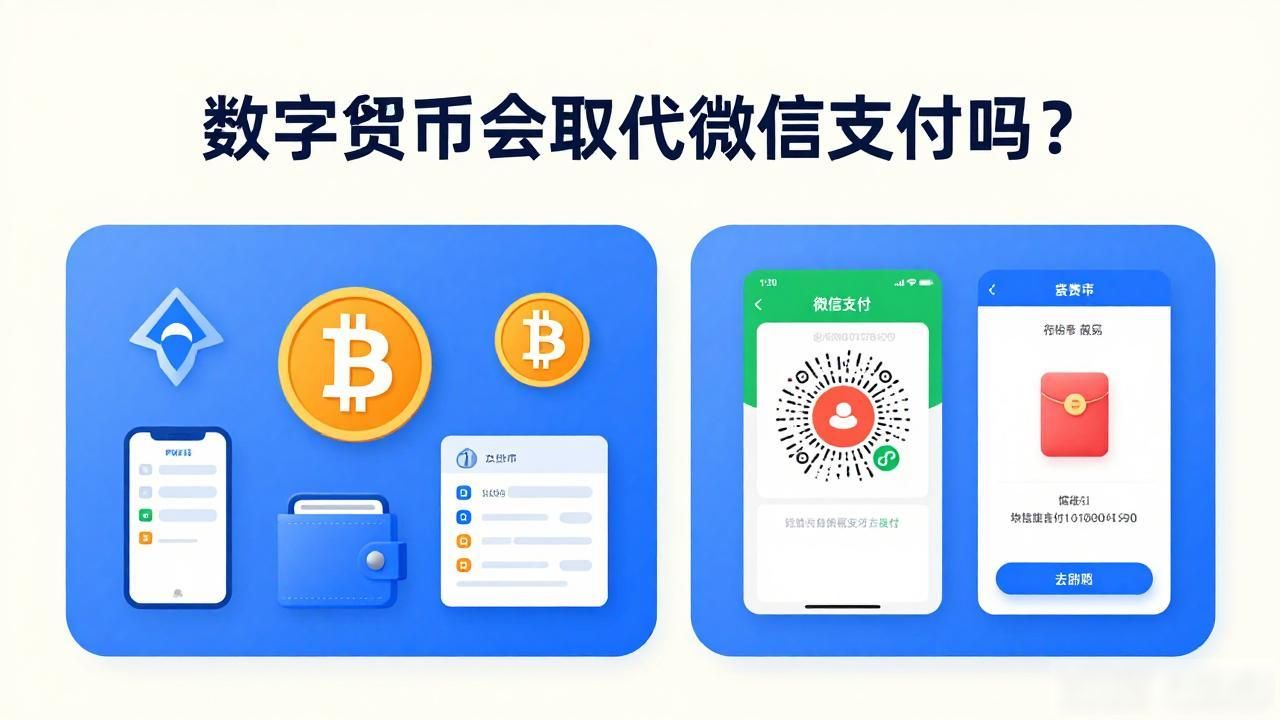 数字货币会取代微信支付吗？