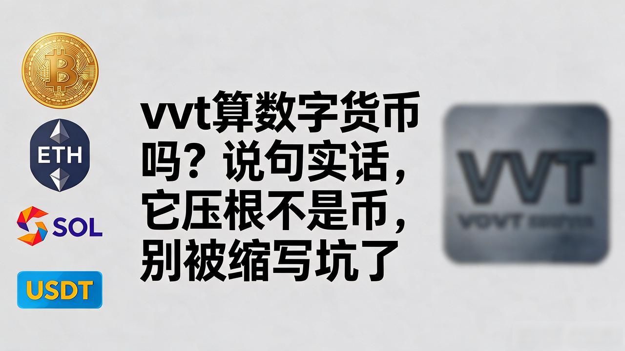 vvt算数字货币吗？说句实话，它压根不是币，别被缩写坑了