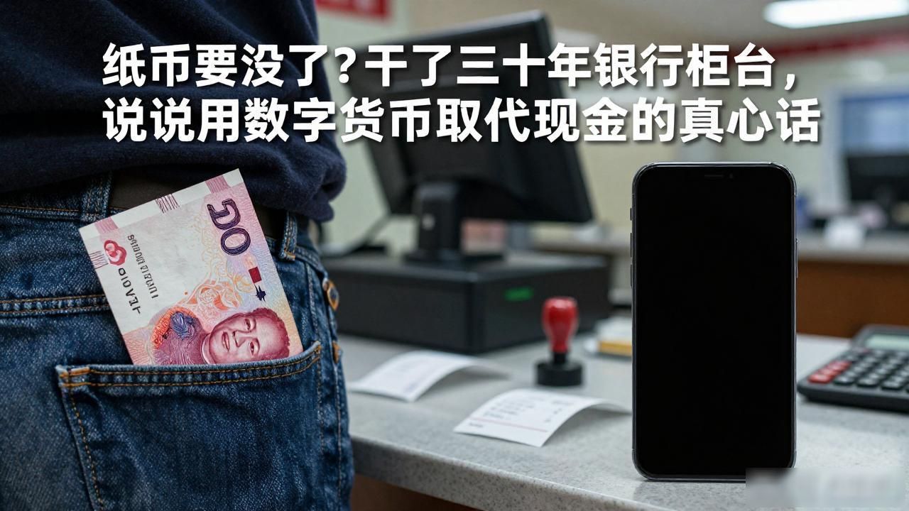 纸币要没了？干了二十年银行柜台，说说用数字货币取代现金的真心话