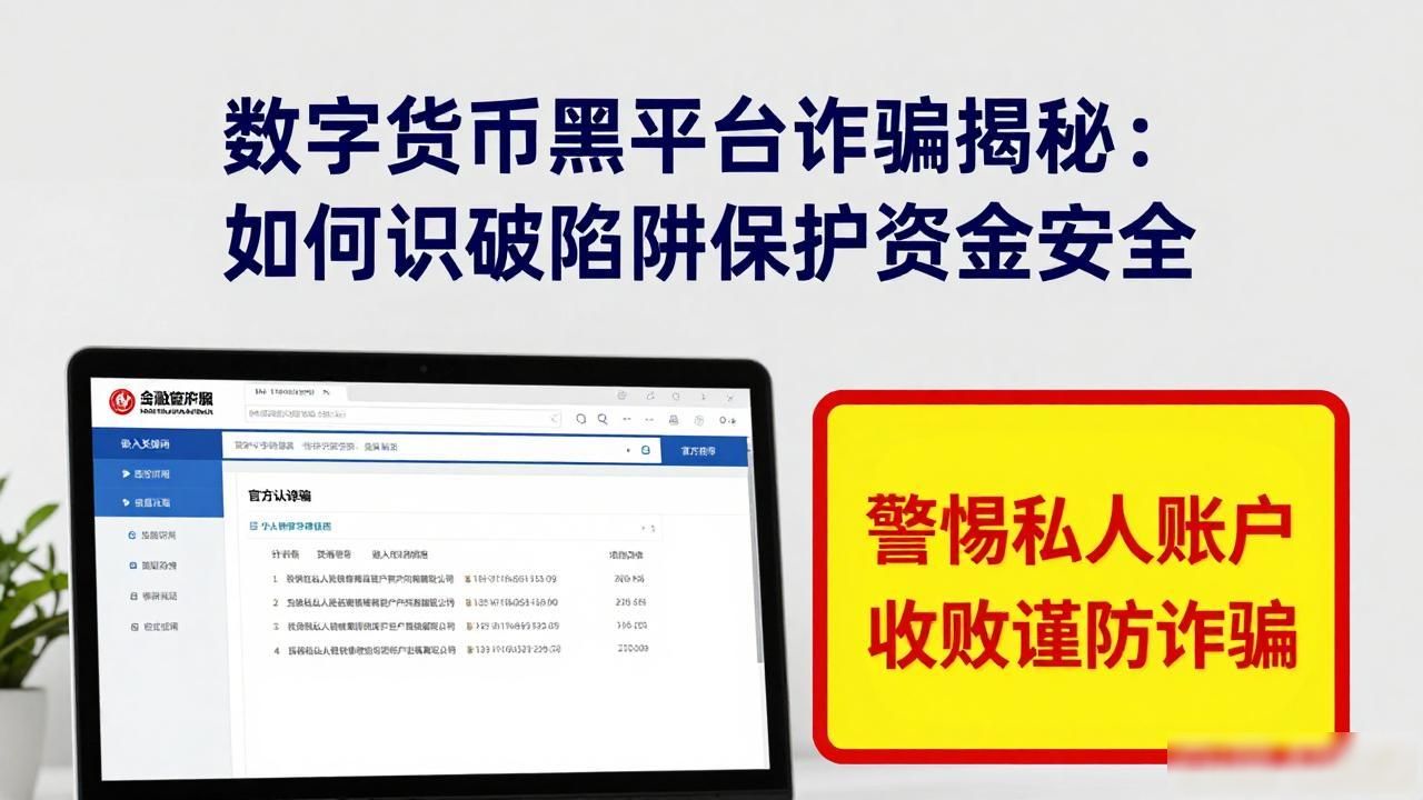 数字货币黑平台诈骗揭秘：如何识破陷阱保护资金安全