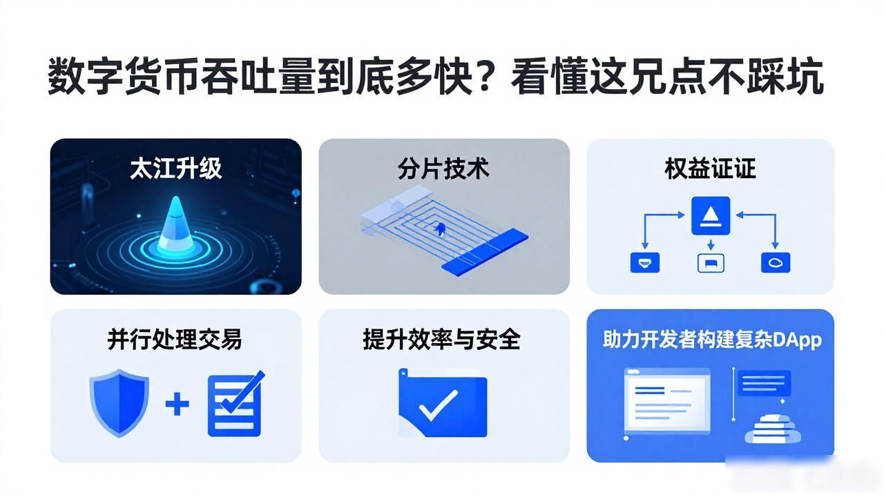 数字货币吞吐量到底多快？看懂这几点不踩坑