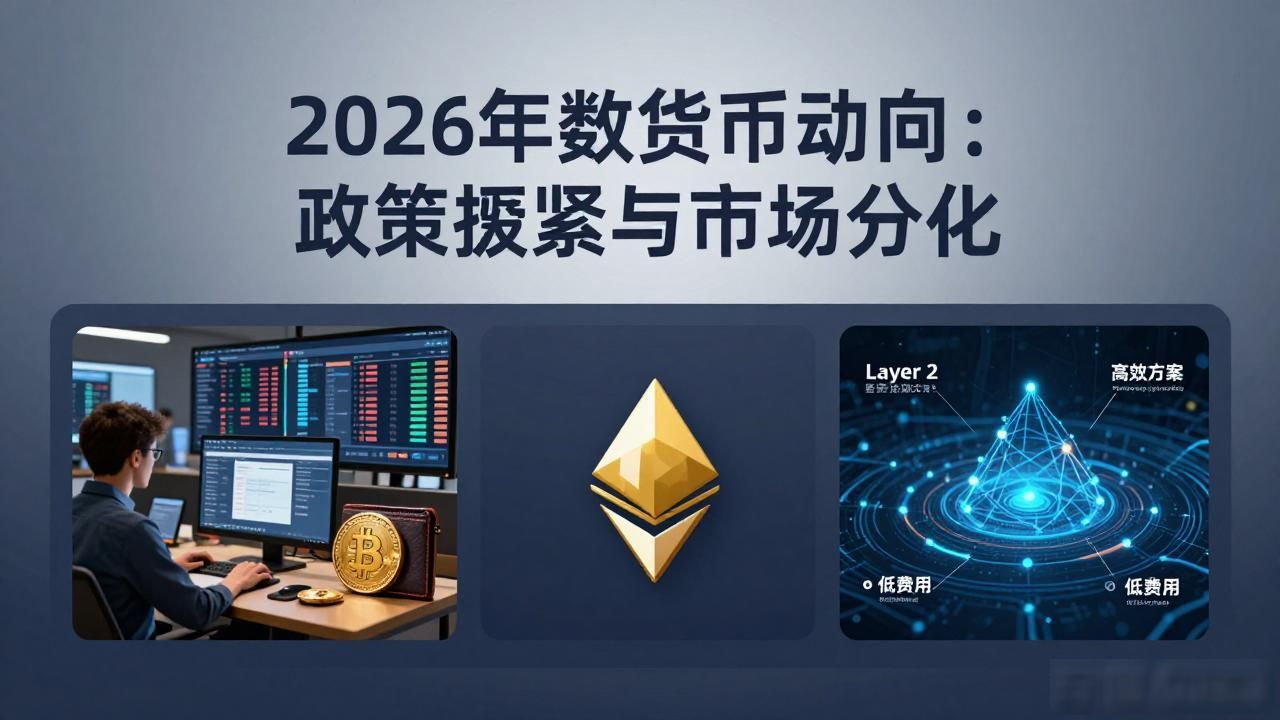 2026年数字货币动向：政策收紧与市场分化