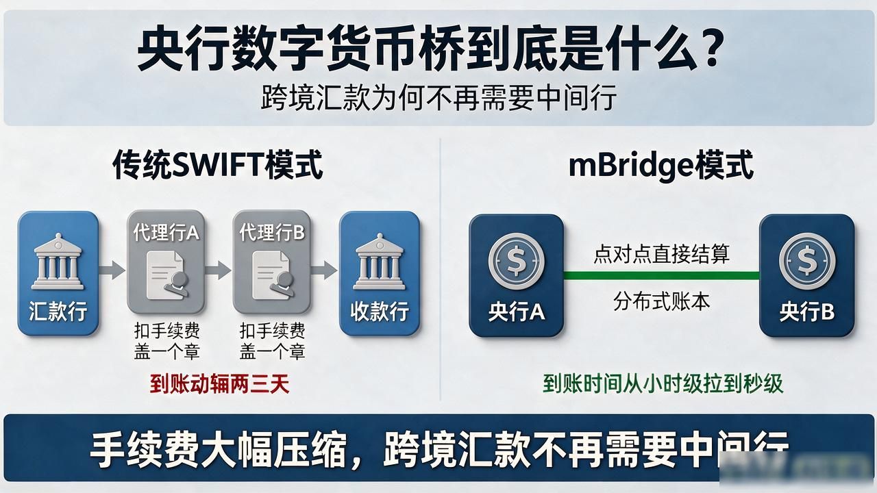 央行数字货币桥到底是什么？跨境汇款为何不再需要中间行了
