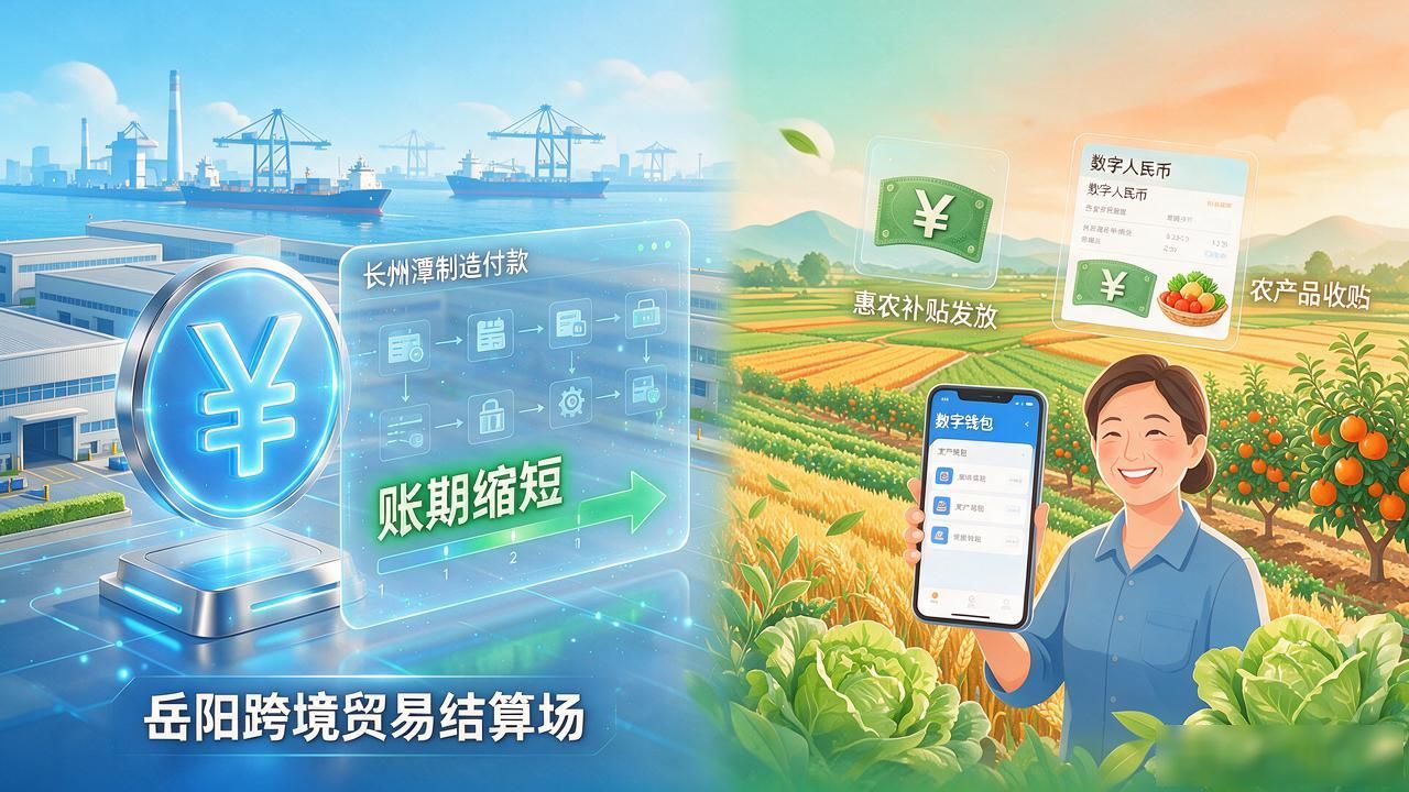 湖南数字货币试点地方在哪？长沙岳阳衡阳进展说清楚