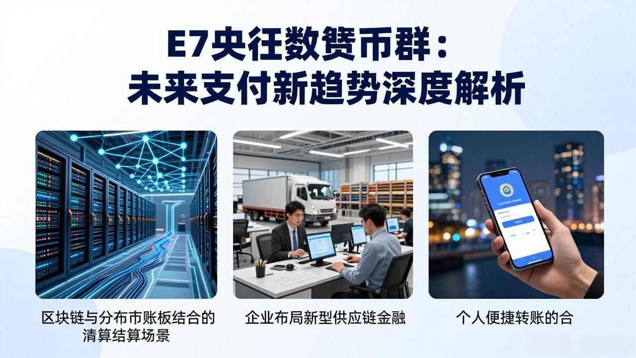 E7央行数字货币群：未来支付新趋势深度解析