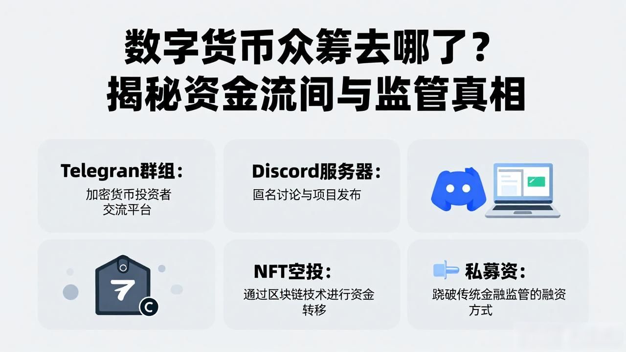 数字货币众筹去哪了？揭秘资金流向与监管真相
