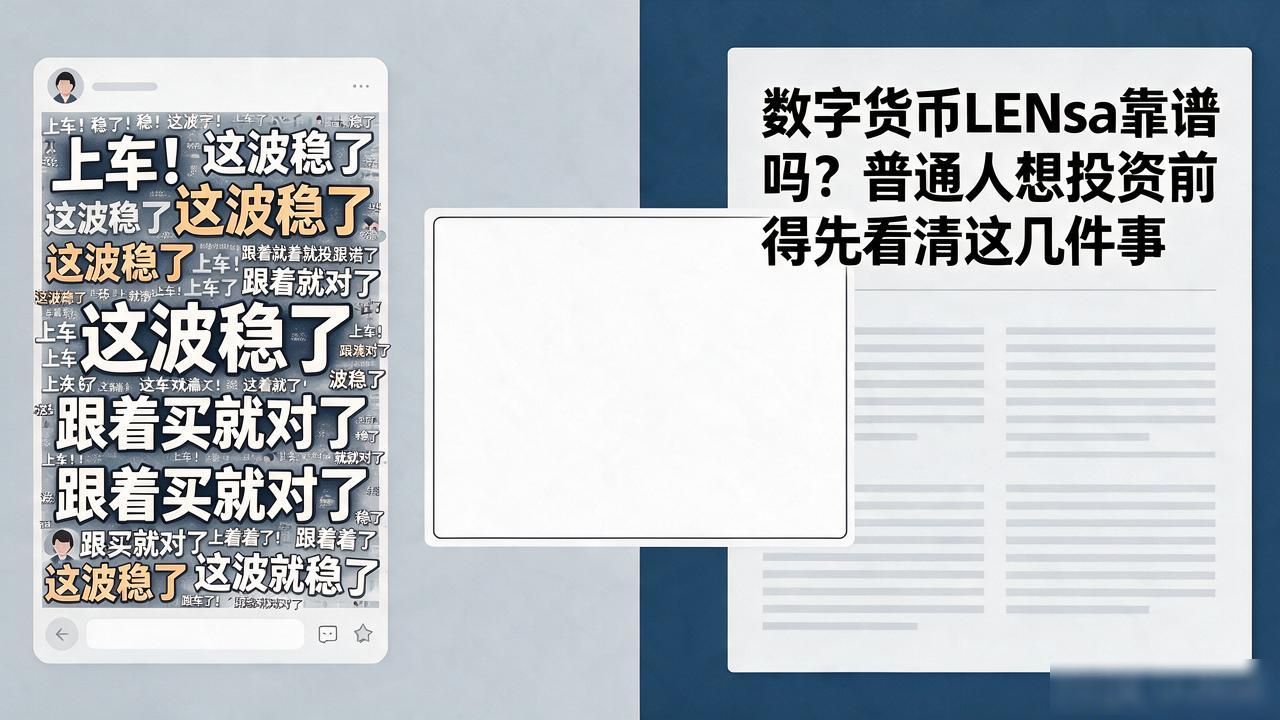 数字货币LENsa靠谱吗？普通人想投资前得先看清这几件事