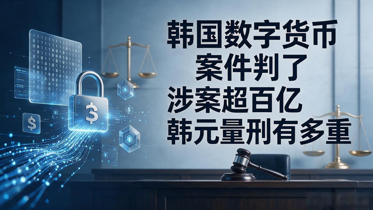 韩国数字货币案件判了 涉案超百亿韩元量刑有多重