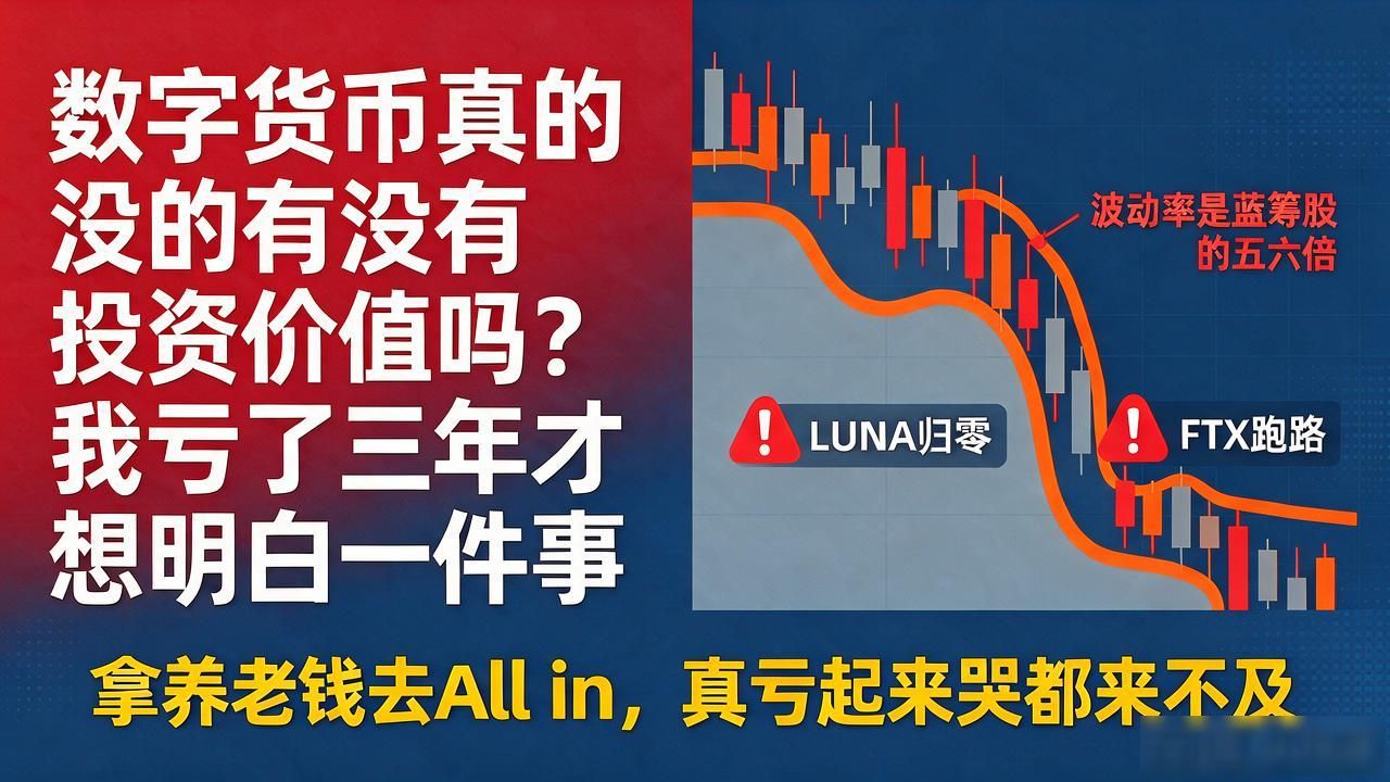 数字货币真的没有投资价值吗？我亏了三年才想明白一件事