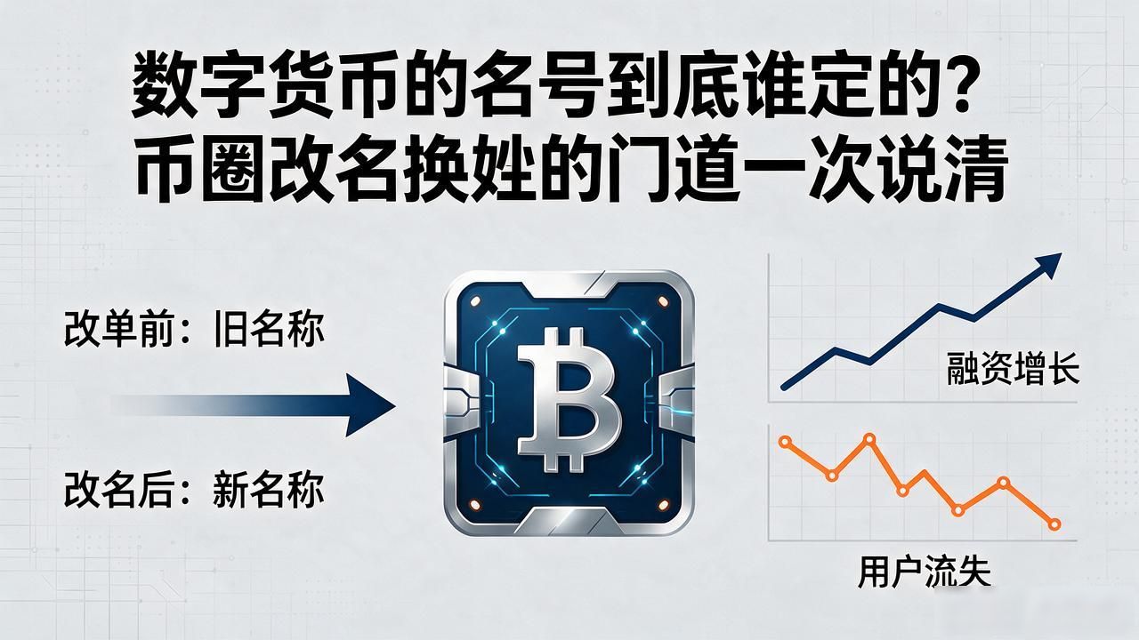 数字货币的名号到底谁定的？币圈改名换姓的门道一次说清