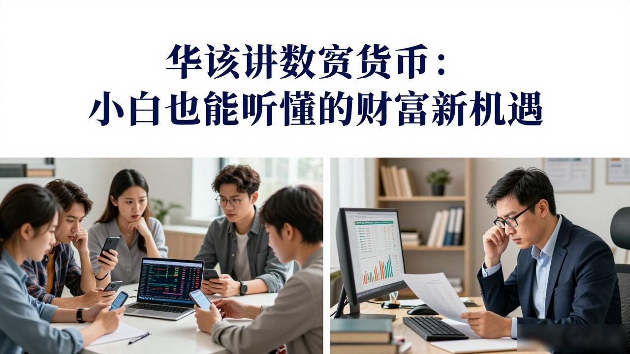 华谊讲数字货币：小白也能听懂的财富新机遇