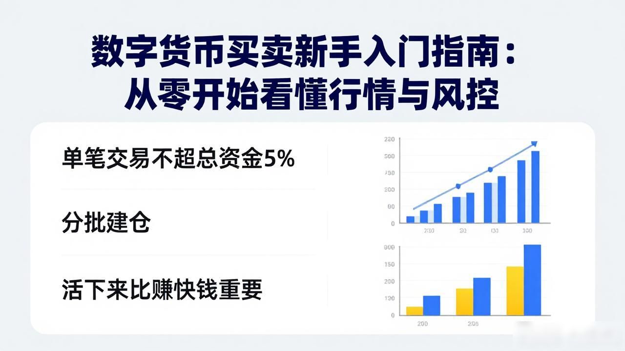 数字货币买卖新手入门指南：从零开始看懂行情与风控