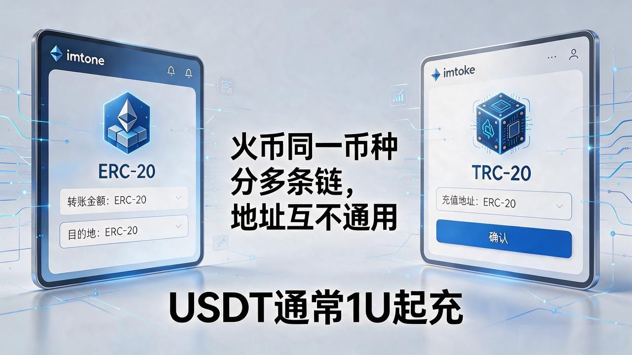 imtoken钱包转火币，链上出金操作一步步来