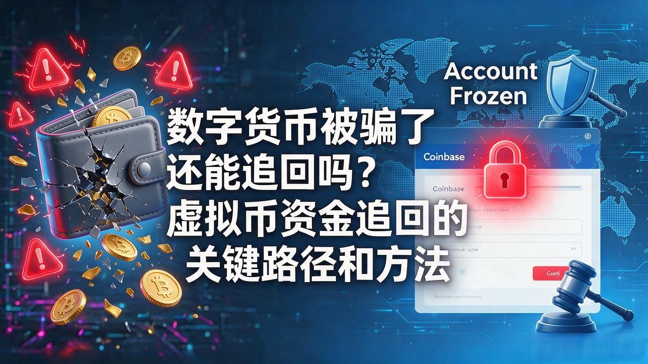 数字货币被骗了还能追回吗？虚拟币资金追回的关键路径和方法