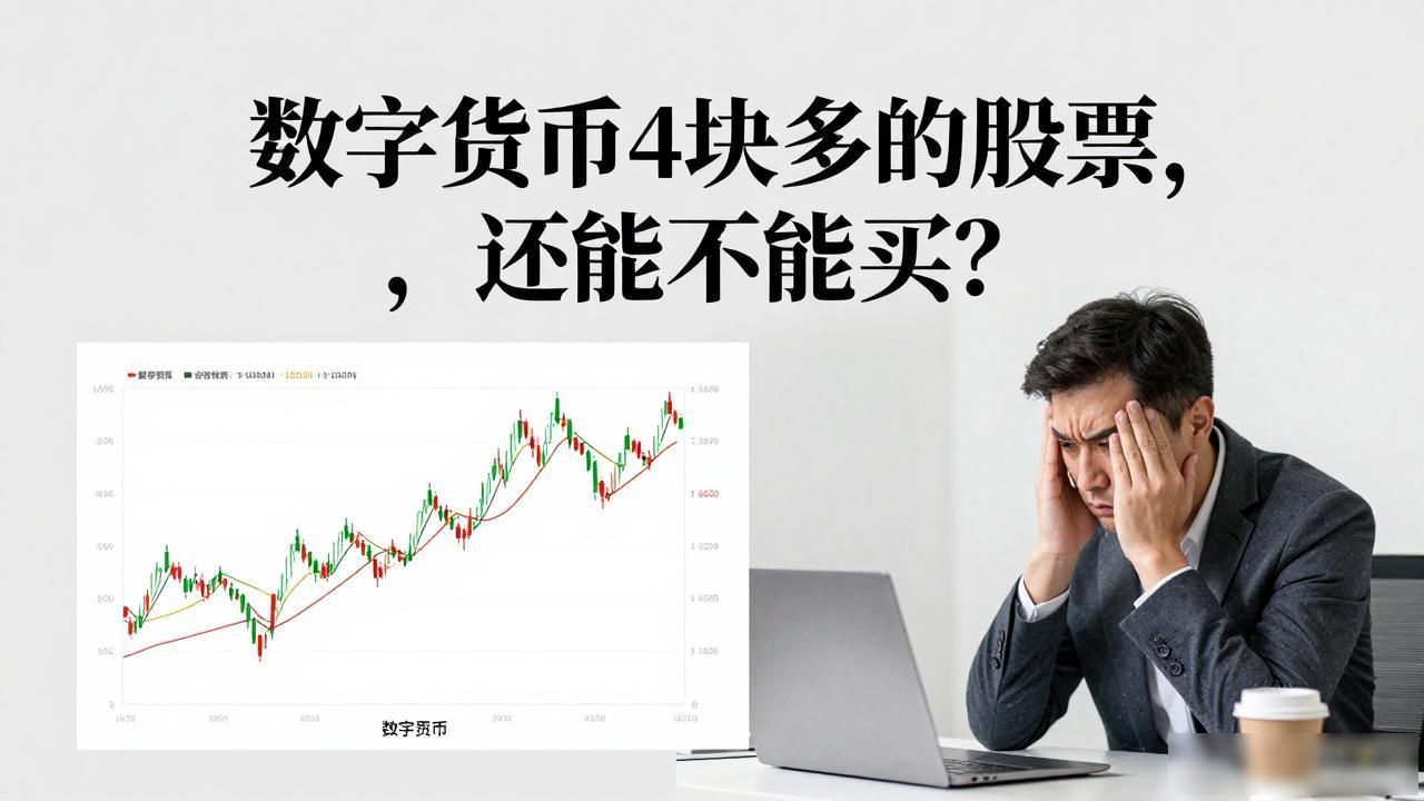 数字货币4块多的股票，还能不能买？