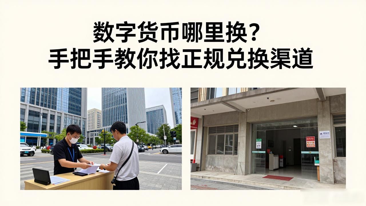 数字货币哪里换？手把手教你找正规兑换渠道