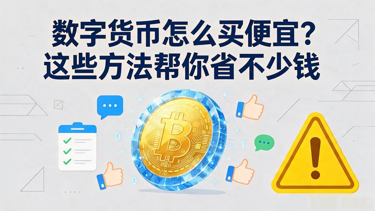 数字货币怎么买便宜？这些方法帮你省不少钱