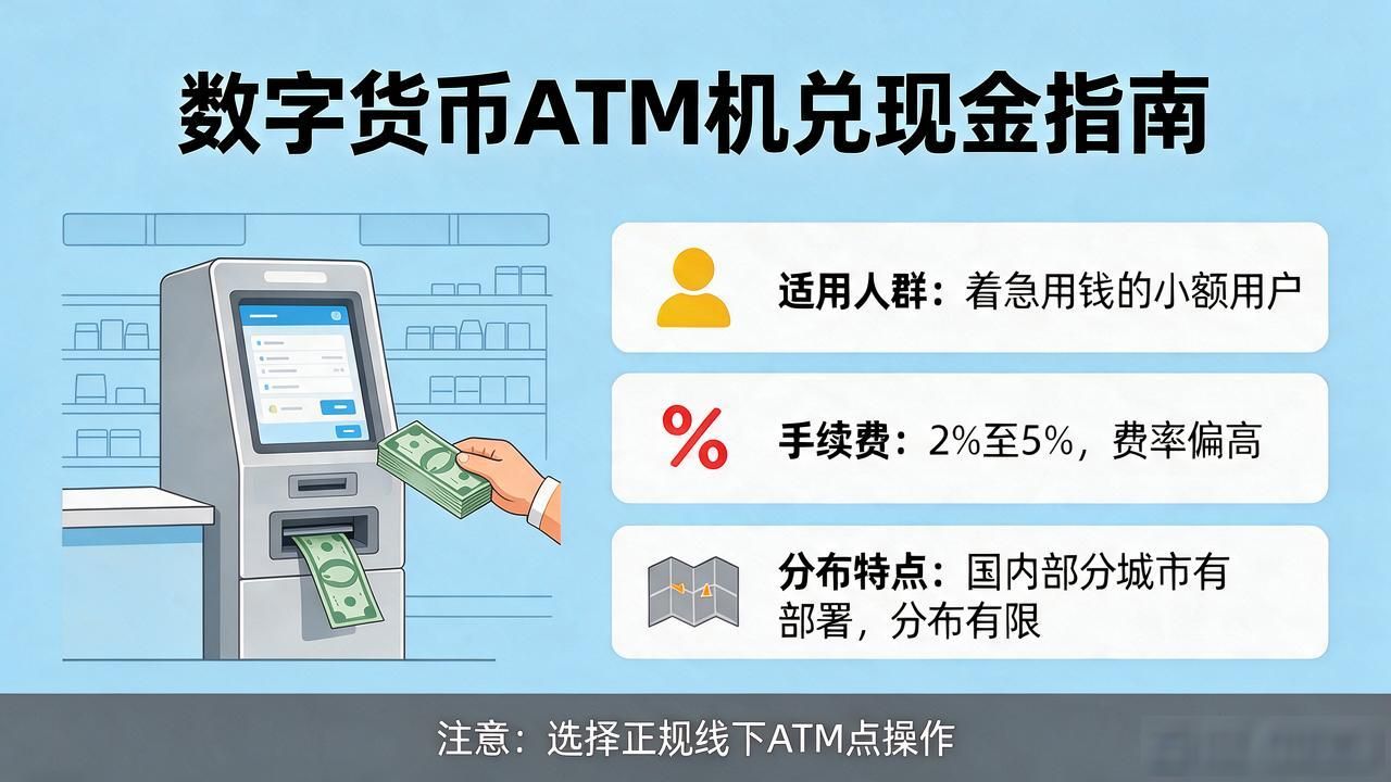 数字货币换现金：4种靠谱方法详解与避坑指南